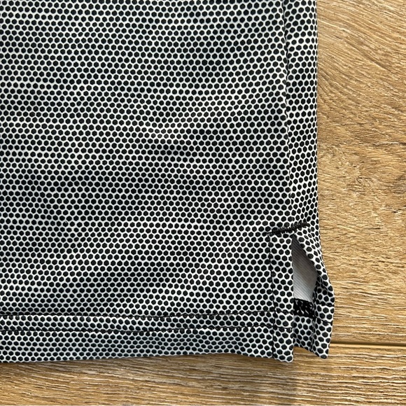 Peter Millar Athletic Golf Skort Women Sz Medium PullOn Black White Sun UPF 50+ - Picture 5 of 9